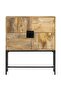 Highboard 80x30x95 cm Solid Rough Wood Mango - 2