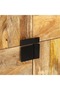 Highboard 80x30x95 cm Solid Rough Wood Mango - 5