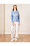Senior Girls Blue Knitted Pullover - 2