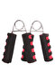 2Pcs for Both Hands Double Hand Spring Wrist Arm Finger Strengthener Steel Spring with Anti-Slip Sponge