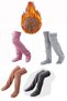 Plush Welsoft Over-The-Knee Socks Women's Long Home and Sleep Socks Soft Warm Socks - 5