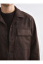 Shirts for Style Enthusiasts from Uzg Store Roba Collar Suede Men's Jacket - 4
