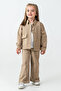 Girl's 3-Piece Set with Pearl and Floral Embroidery - 26K 6367 - 2