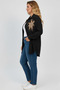 Women's Plus Size Sequin Embroidered Long Sleeve Shirt 1985-26 - 2
