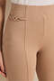 Women Cream Embellished Leggings - 4