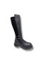 Champs-Élysées K-46-26 Anatomical Skin Leather Buckle Zippered Women's Boots