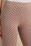 Women Rust Printed Leggings - 4