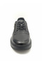 Men's Black Zippered Lace-Up Casual Shoes – Sporty & Modern Elegance - 3