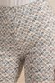 Women Ivory Printed Leggings - 4