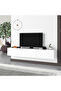 Francy TV Stand 180 CM Up to 70 Inch - White- 2 Years Warranty