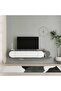 Mourah Tone Tv Stand Up To 65 Inches - Retro Grey/White