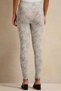 Women Ivory Printed Leggings - 3