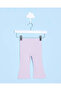 Infant Girls Lilac Solid Flared Leggings - 4