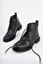 Genuine Leather Fur Boots,Men's Fur Leather Boots,Fur Men's Boots - 3