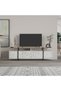 Mourah Hanley Tv Stand Up To 65 Inches - White Marble/Oak- 2 Years Warranty - 3