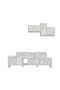 Mourah Hermes Tv Unit Up To 50 Inches - White Marble - 3