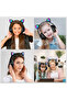 On-ear wireless gaming headset with a cute design featuring cat ears. - 6