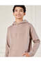 Senior Boys Brown Hooded Over Size Sweatshirt - 4