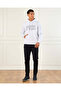 Men Grey FSX Print Hooded Sweatshirt - 2