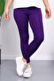 Purple High Waist Diving Tights - 2