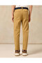 Boys Tan Dobby Belted Trouser - 3