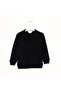 Navy Blue Boy's Hooded Sweatshirt 1-5 Years - 3