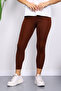 Brown High Waist Diving Tights - 3