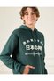 Senior Boys Green Anime Over Size Sweatshirt - 4