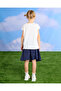 Girls White And Navy Casual Set (2 Piece) - 4