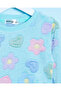 Infant Girls Blue Textured Sweatshirt - 2