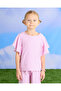 Girls Pink Plain Casual Set (2 Piece)