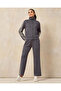 Women Grey Tape Detail Active Sweatshirt - 2