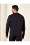 Men Black Graphic Crew Neck Sweatshirt - 3