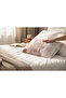 Double Ranforce Geometric Pattern Red Bedding Set - 3