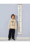 Boys Beige Hooded Nasa Print Sweatshirt - 5