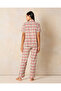 Women Multicolour Checkered Pyjama Set (2 Piece) - 4