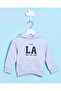 Infant Boys Grey Hooded Sweatshirt
