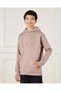 Senior Boys Brown Hooded Over Size Sweatshirt