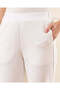 Women Ivory Wide Leg Active Pants - 4