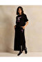 Women Black Printed Wide Leg Active Pants - 2