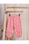 Infant Girls Pink Printed Leggings - 4