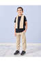 Boys Beige Active Track Pants - 2
