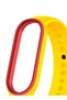 حزام بديل من السيليكون الناعم لساعة Xiaomi Mi Band 5 - 4