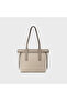 Textured Top Handle Shoulder Bag with Zipper Closure