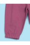 Infant Girls Purple Active Pants With Drawcord - 3