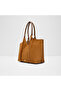 Kylinia Double Handle Shoulder Bag with Magnetic Closure and Detachable Strap - 2