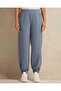 Women Blue Elasticated Jogger Pants