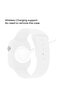 حزام بديل من السيليكون الناعم مع حافظة لساعة Apple Watch مقاس 42-44 مم - 4