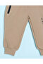 Infant Boys Beige Printed Active Pants - 3