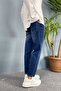 Blue Jean - Ankle Length Jeans with Ripped Detail - 4